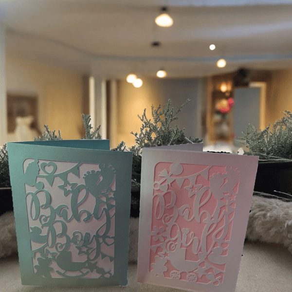 It’s A Boy OR It’s A Girl Baby Card