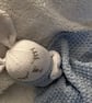 Hand Knitted ‘Snuggle Bunny’ Baby & Toddler Comforter - Image 4