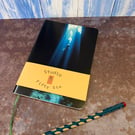 Notebook, Marine themed, A5 (ish), made from up-cycled and recycled materials.