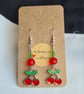 Gorgeous Cherry Earrings - Design 3 - Image 1