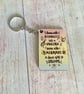 MDF Keyring gift - Dance with Fairies - Birthday or any occasion