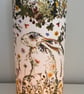 Wild flower Hare- Handmade Tall Night Light - Image 2