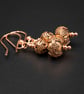 Copper lantern handmade drop earrings , copper jewellery - Image 7