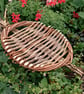 Willow Tension Tray Weaving Kit, Beginner friendly, Natural Craft Hobby Project