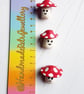 Mini kawaii toadstool ornament, decoration, autumn, rustic - Image 8