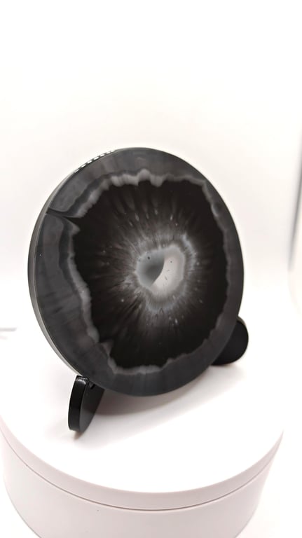 Double Sided Resin Coaster: Handmade Modern Coffee Table Decor