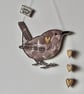 'Jenny Wren' - Hanging Decoration - Image 5
