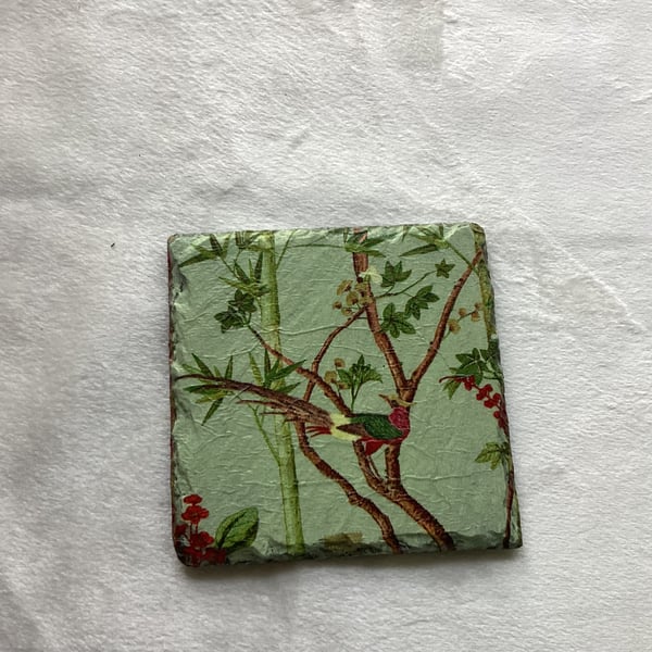 Slate coasters, birds coaster