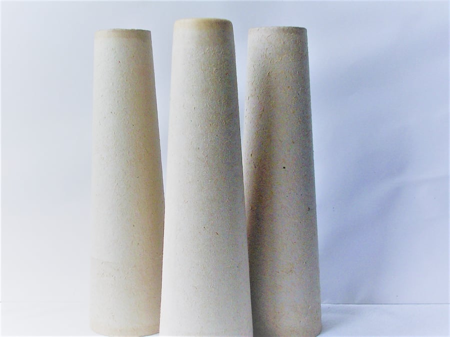 Yarn cones, 20, used, clean, empty cardboard cones for creative crafts