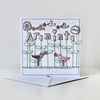 Special Order for A.M. - 'New Baby Card' - Handmade Blank Card