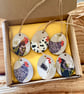 Wooden Mini Eggs Hens 