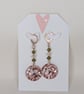 Small Round Resin Earrings