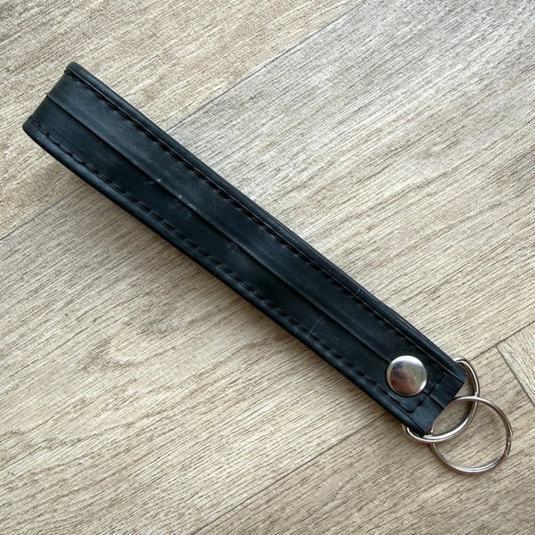 Wrist Strap Key Chain 4 - Made from a Bicycle Inner Tube