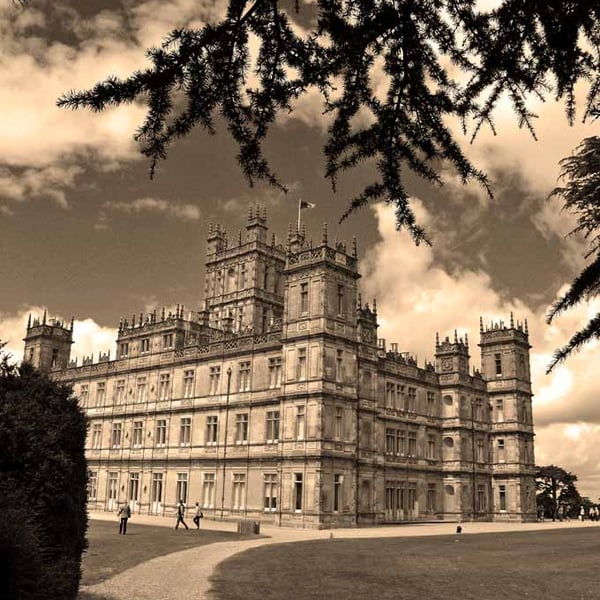 Highclere Castle Downton Abbey England Photograph Print