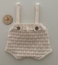 Made To Order Handknitted Picnic Baby Shorts 7 sizes. Any colour. - Image 3