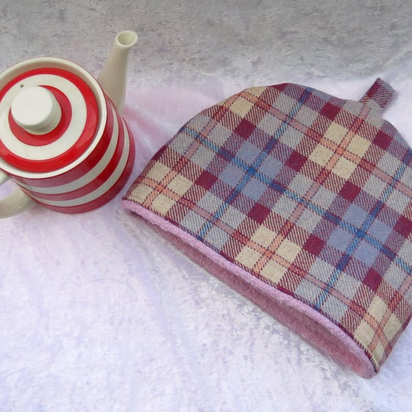 Wool tea cosy, small tea cosy, to fit a 2 3 Folksy