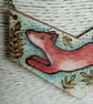 Pyrography fox  pendant - Image 2
