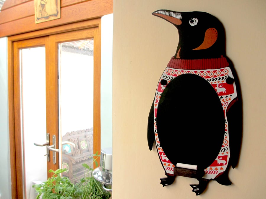 Penguin Chalkboard