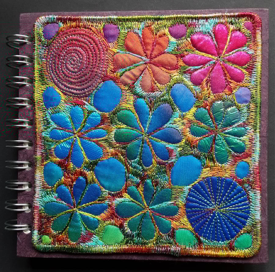 Sketchbook Textile Notebook Cover 
