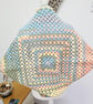 Granny Square Cardigan Shrug, UK Size 12-14 - Image 3