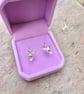 Dainty Hummingbird Sterling Silver Earrings - Image 6