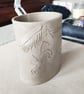 Lion and Unicorn Ceramic Pot - Hand Built from Earthenware Clay - Image 10