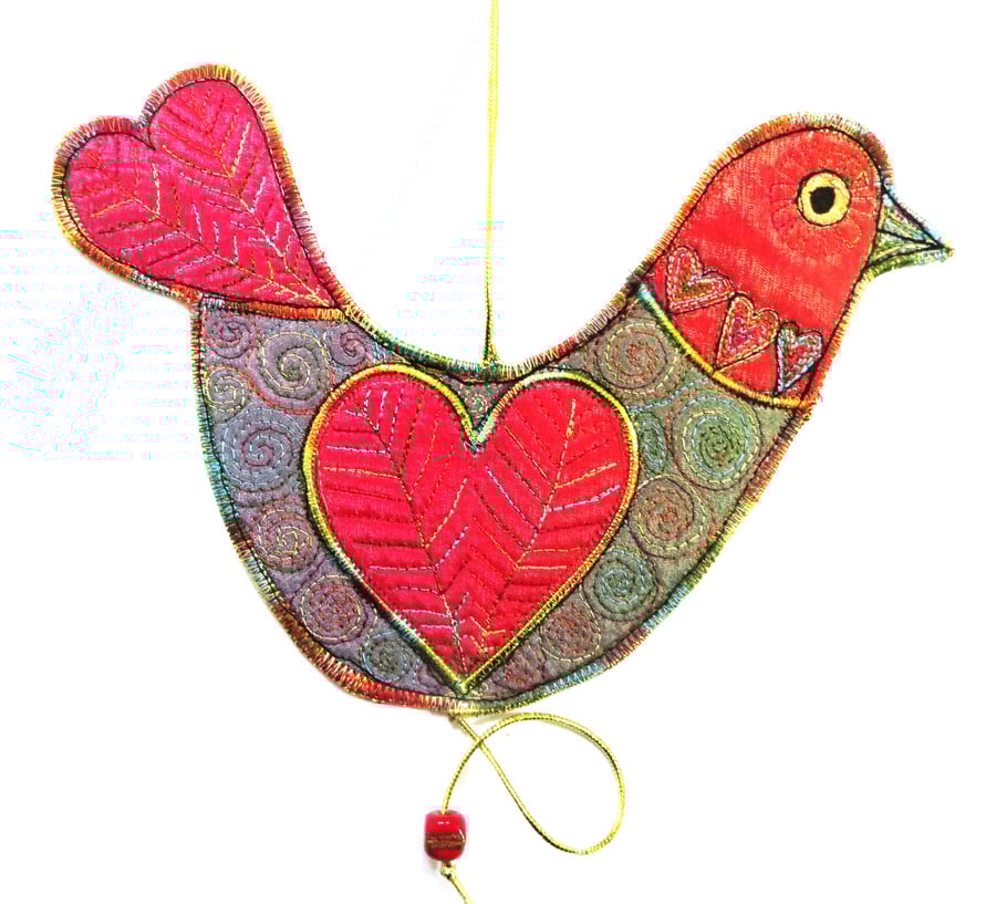Valentine Heart Bird