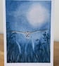 'Moonlight' blank greetings card  - Image 1