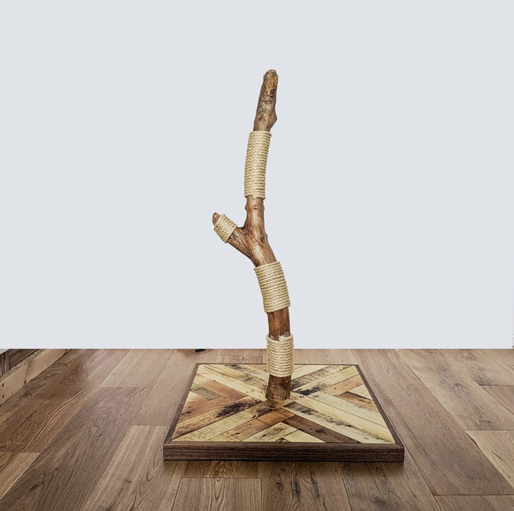 Cat Scratching Post Driftwood Scratching Post Cat Scratching Tower Cat  Furniture