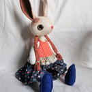 Hand made Bunny with dress