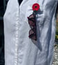 Glasses Holder Brooch - 'Poppy' - Image 3