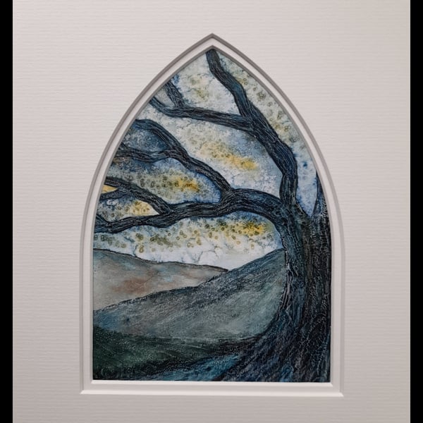 Everness, an original framed painting