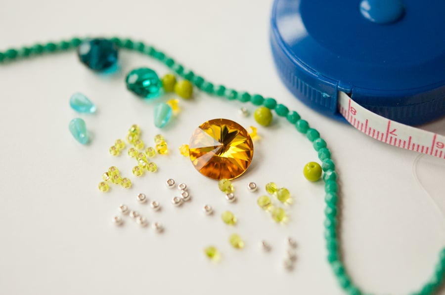 Materials Pack for Baroque Tape Measure Surround - Caribbean Sunshine