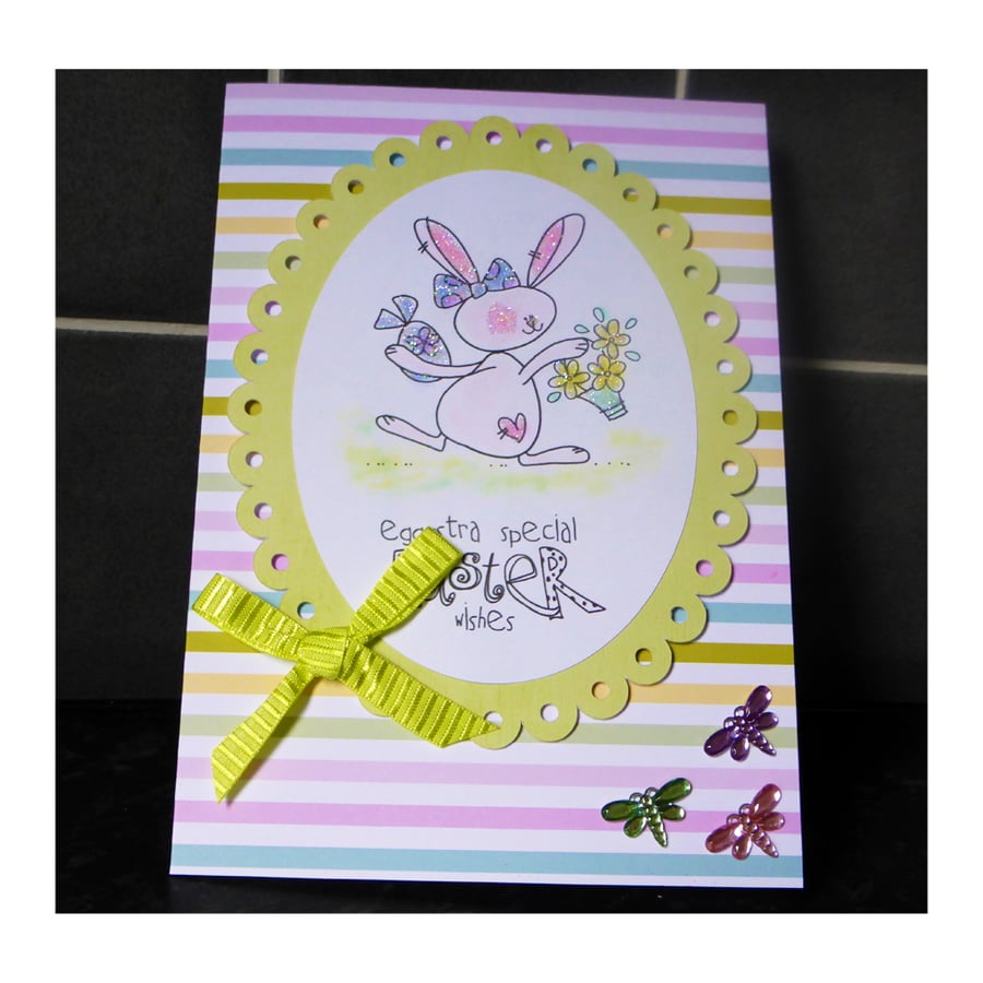 Easter Bunny with Easter Eggs (EAS291)