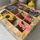 Floral tea box 