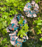 Scrunchie in Liberty print cotton - Image 3
