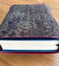 Steampunk Cogs Print Quilted Fabric Book Sleeve - Hardback Size - Image 4