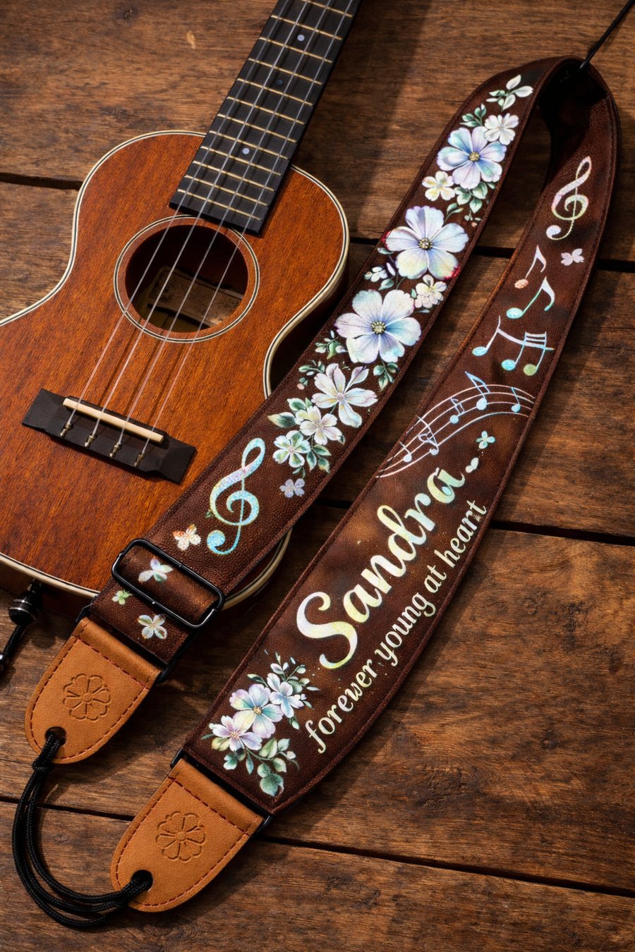 CUSTOM ORDER FOR S DEWSBERRY  Ukulele strap