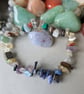 Slight Seconds mixed gemstone stretch bracelets - Image 3