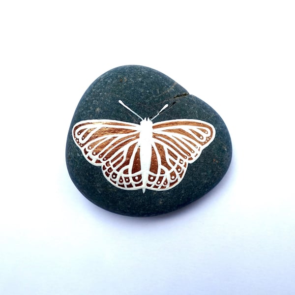 Copper Butterfly Stone - MADE TO ORDER