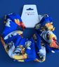 Handmade retro hair scrunchie