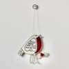 'Robins Appear when Loved Ones are Near' - Hanging Decoration