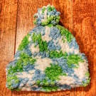 'Minty Cloud' Baby Hat 