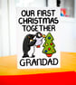 Our First Christmas Together Grandad Christmas Card - Image 2