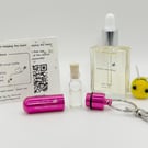 Bee Rescue Kit: Syrup Refill, Engraved Keyring & Pouch