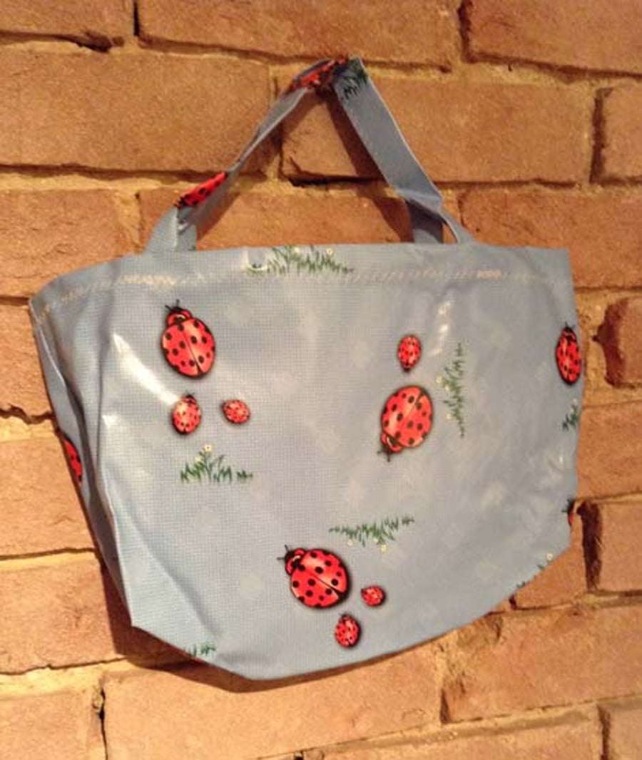 Small ladybird print design TOTE bag
