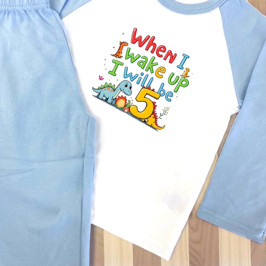 When I wake up I will be Pyjamas Dinosaurs