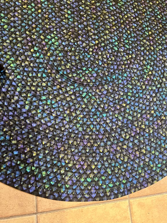 Handmade Jelly Roll Rug
