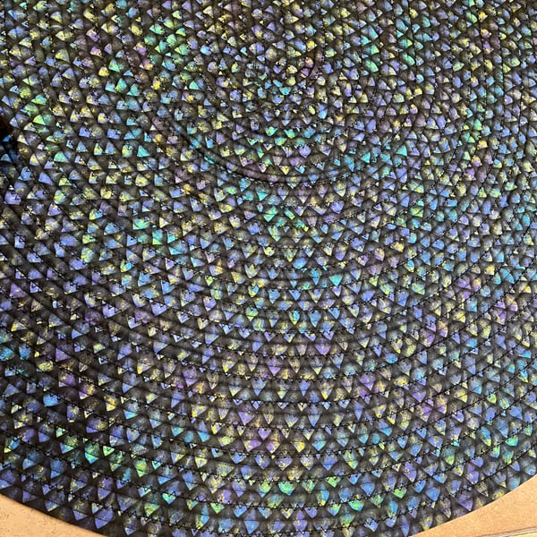 Handmade Jelly Roll Rug - African Print 