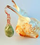 Tree Agate & Copper Teardrop Earrings - Birthday, Anniversary, Gifts For Her - Image 2